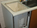故障したTOPオープン食洗機